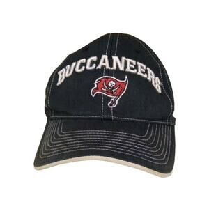 Vtg Tampa Bay Buccaneers Reebok Strapback Adjustable Baseball Hat, Men's OSFM